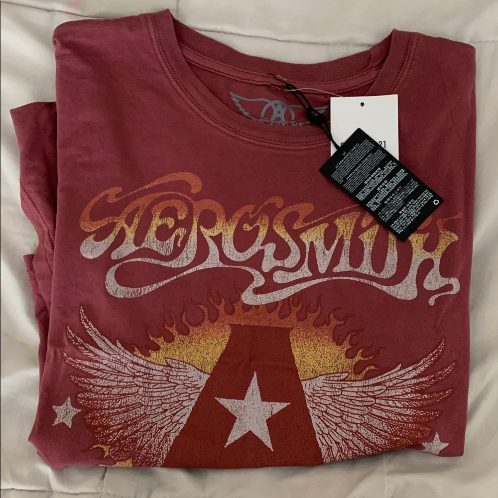 Aerosmith Graphic Women's Crop Top